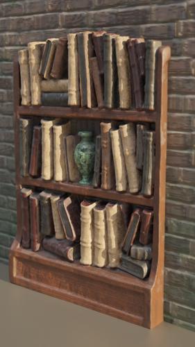 Old book case preview image